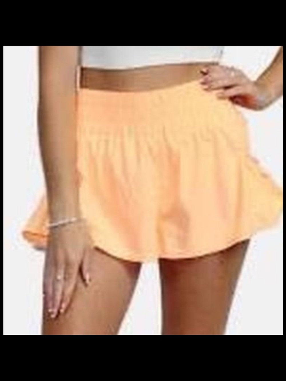 Free People movement get your flirt on shorts in size medium